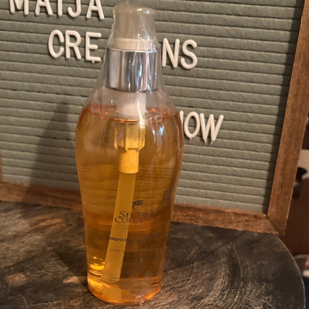 Secret Collagen Balancing Toner - New Never opened purchased from a local spa